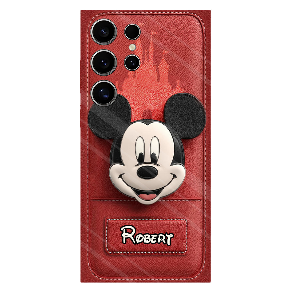 Dream Magic Custom Name - Personalized Full Print Mouse Phone Case & Phone Grip