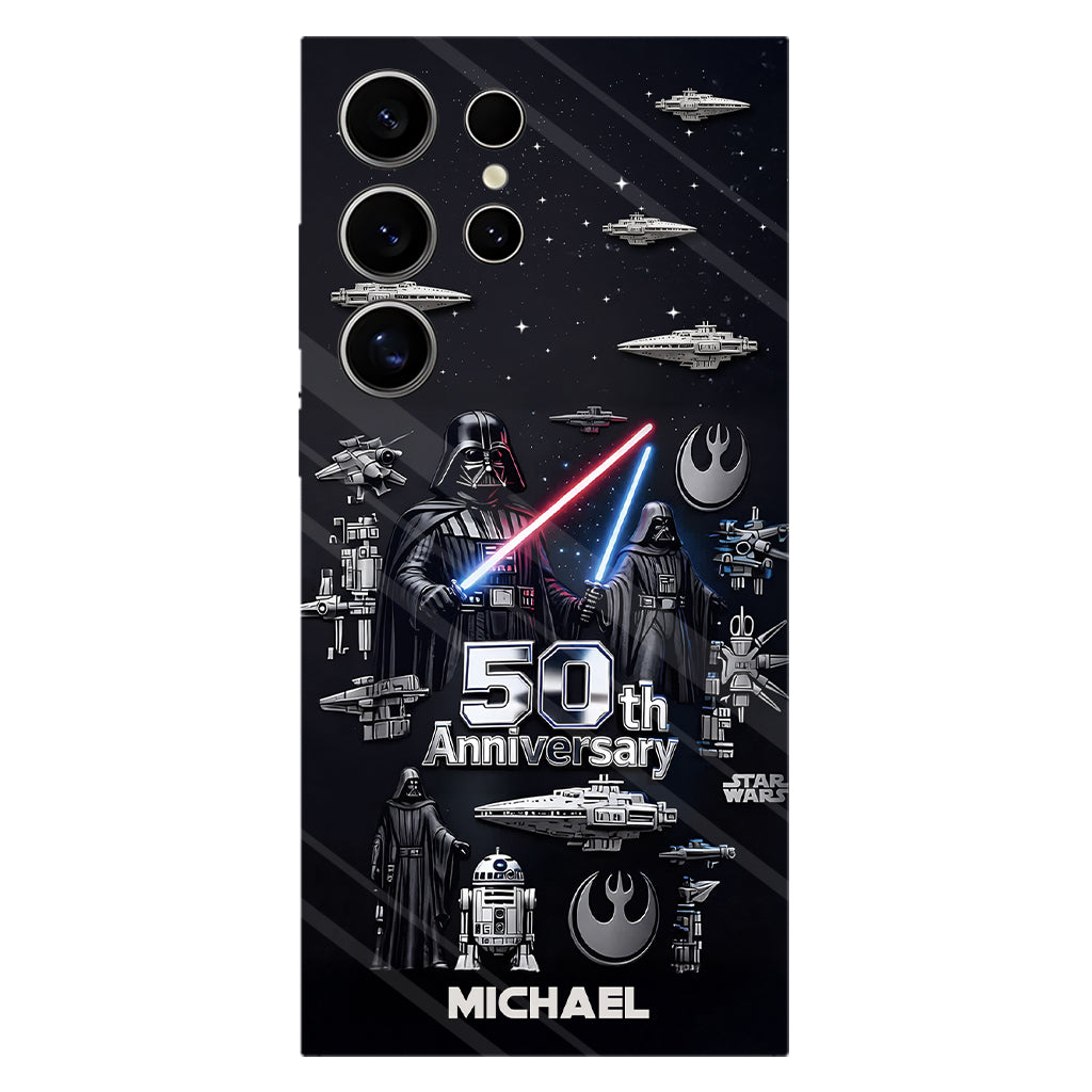 Wonder Stars - Personalized The Force Full Print Phone Case