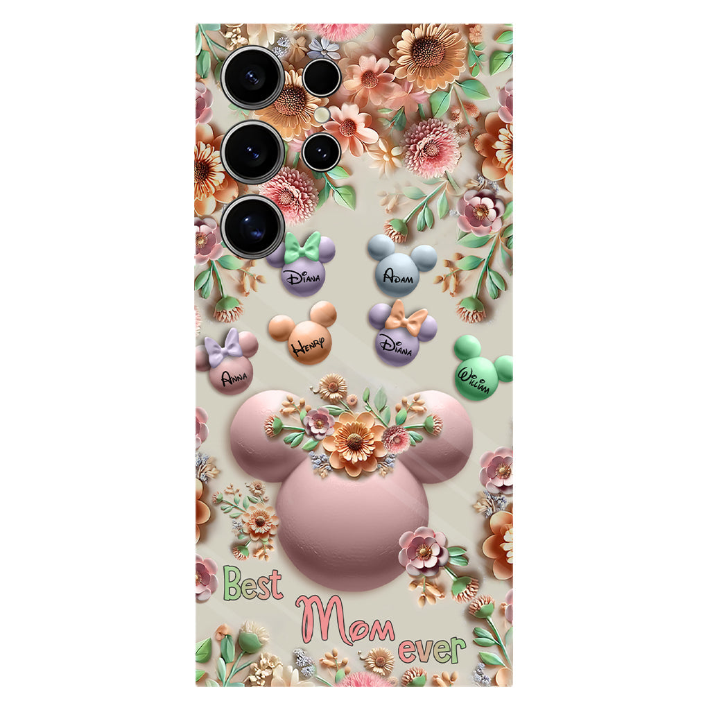 Best Mom / Grandma Ever - Personalized Mouse Full Print Phone Case
