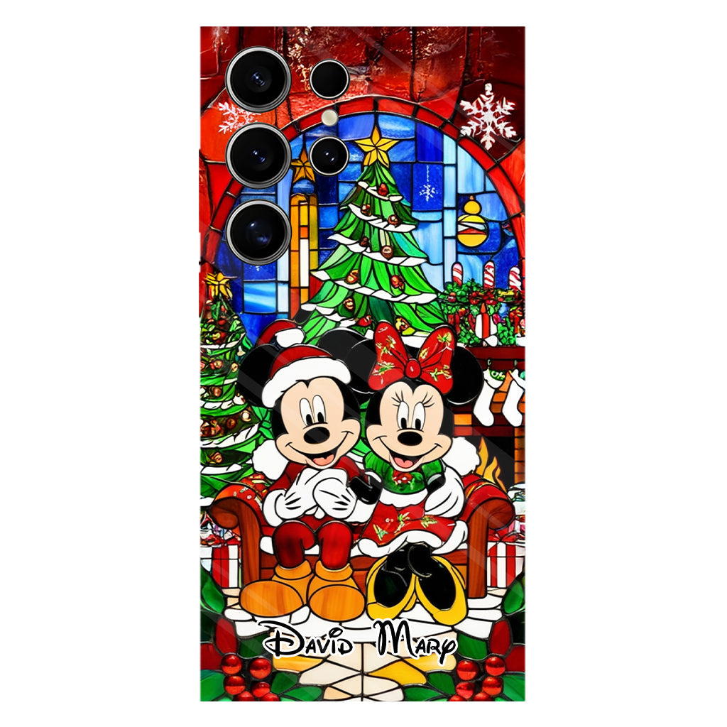 Very Merry Christmas - Personalized Mouse Full Print Phone Case