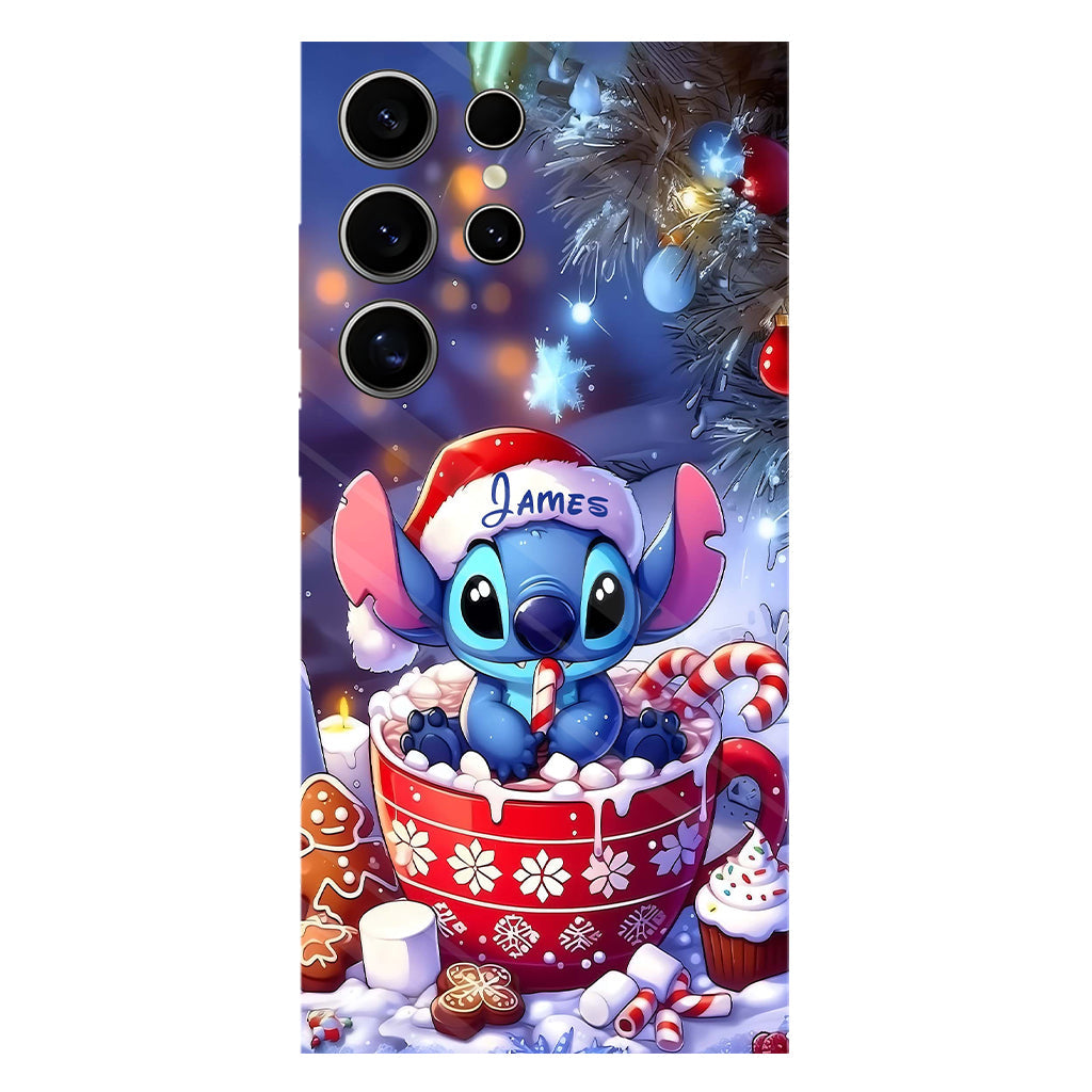 Blue Christmas - Personalized Ohana Full Print Phone Case