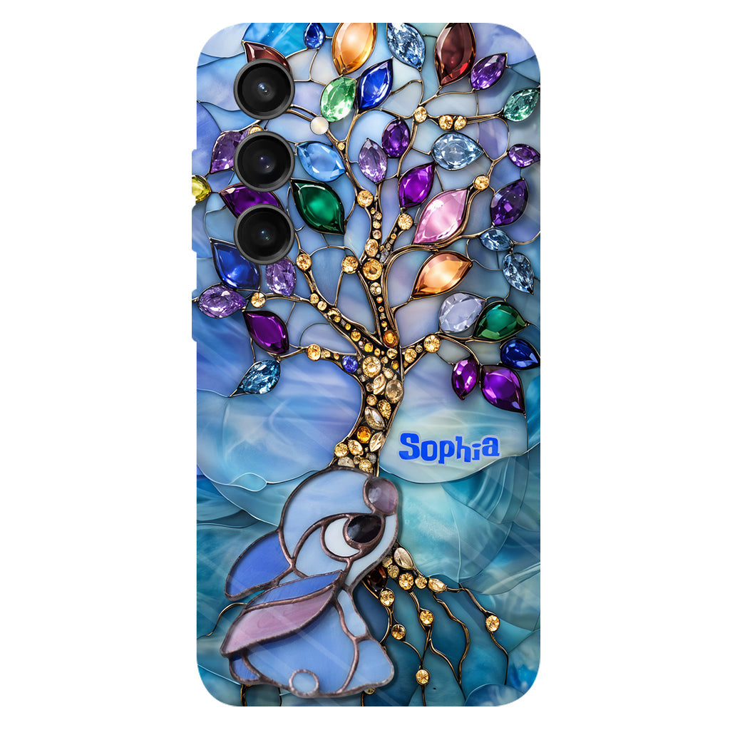 Ohana Blue - Personalized Ohana Full Print Phone Case