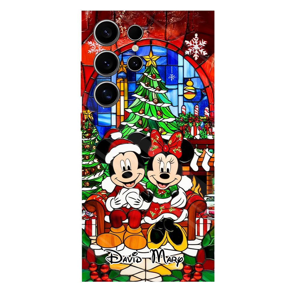 Very Merry Christmas - Personalized Mouse Full Print Phone Case