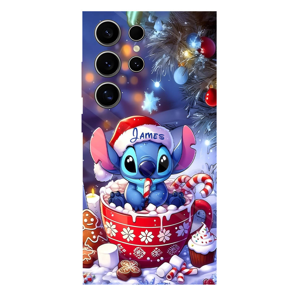 Blue Christmas - Personalized Ohana Full Print Phone Case