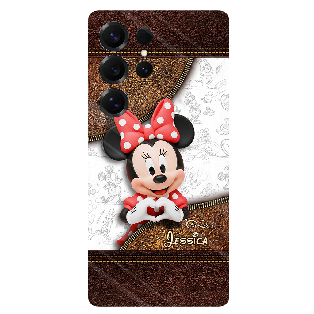 Magical Mouse Ears - Personalized Mouse Full Print Phone Case