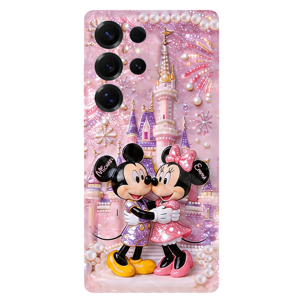 Cartoon Mouse Lovers Gift - Personalized Dream Trip Full Print Phone Case