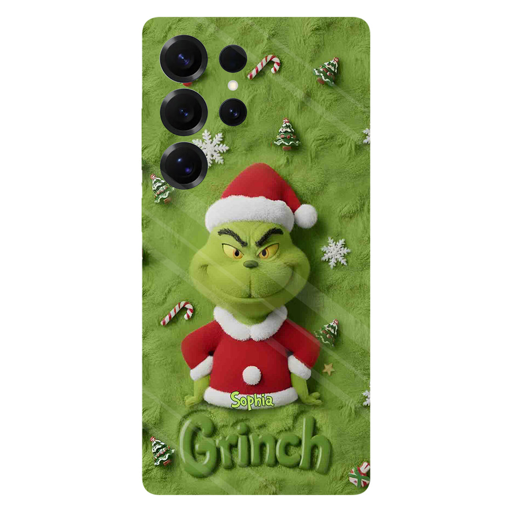 Merry Grinchmas - Personalized Stole Christmas Full Print Phone Case