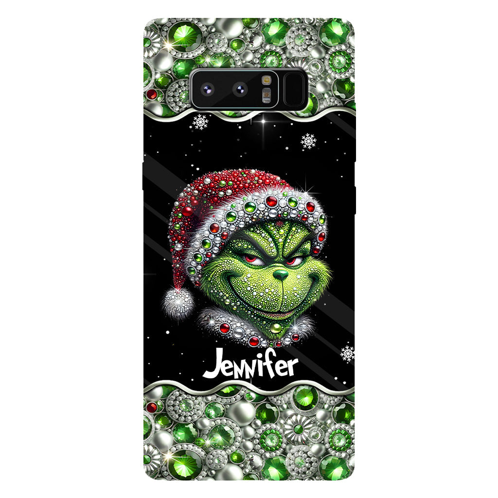 Merry Grinchmas - Personalized Stole Christmas Full Print Phone Case