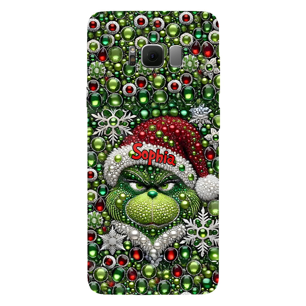 Merry Grinchmas - Personalized Stole Christmas Full Print Phone Case