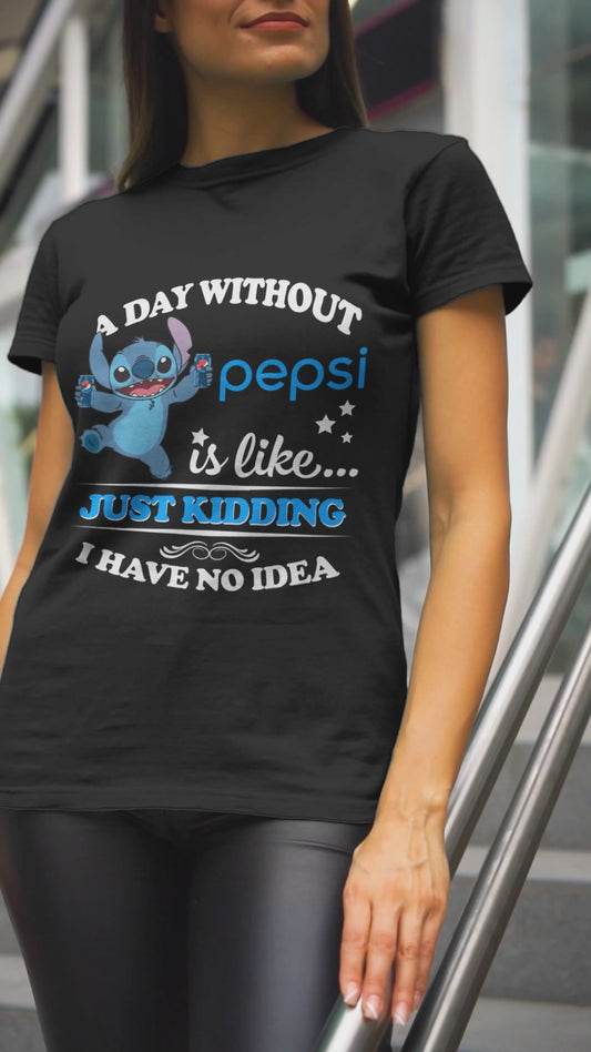 A Day Without - Blue Soft Drink T-shirt and Hoodie