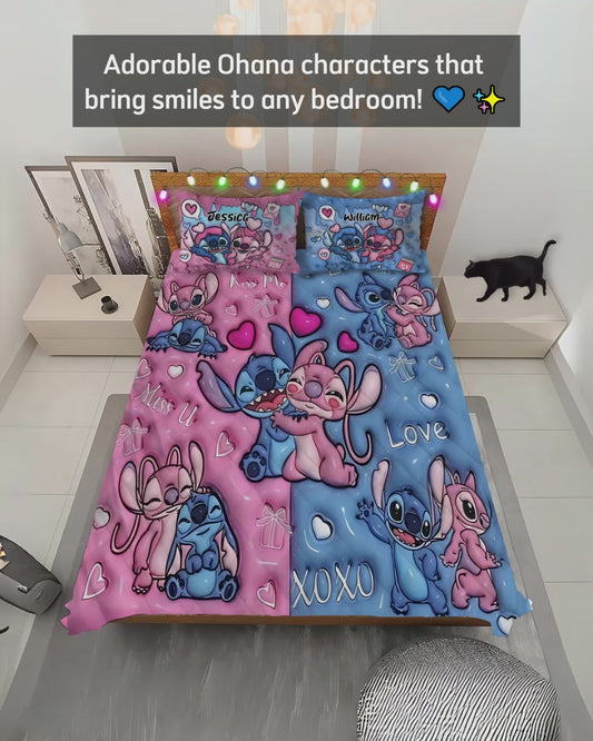 I'm Your No Return Or Refund - Personalized Ohana Quilt Set