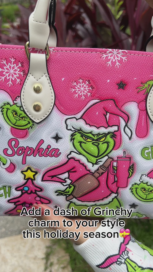 Any Name - Personalized Leather Handbag