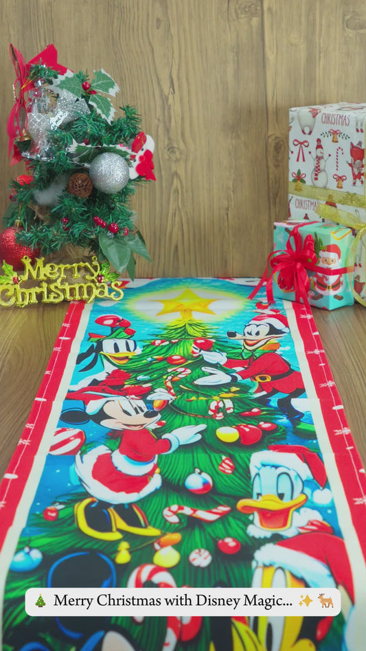 Merry Christmas - Personalized Family Table Runner
