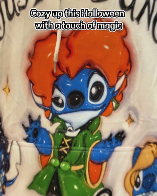 Happy Halloween - Personalized Ohana Blanket Hoodie
