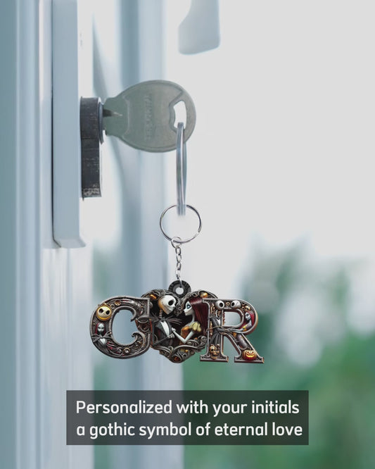 Till Death Do Us Part - Personalized Nightmare Keychain
