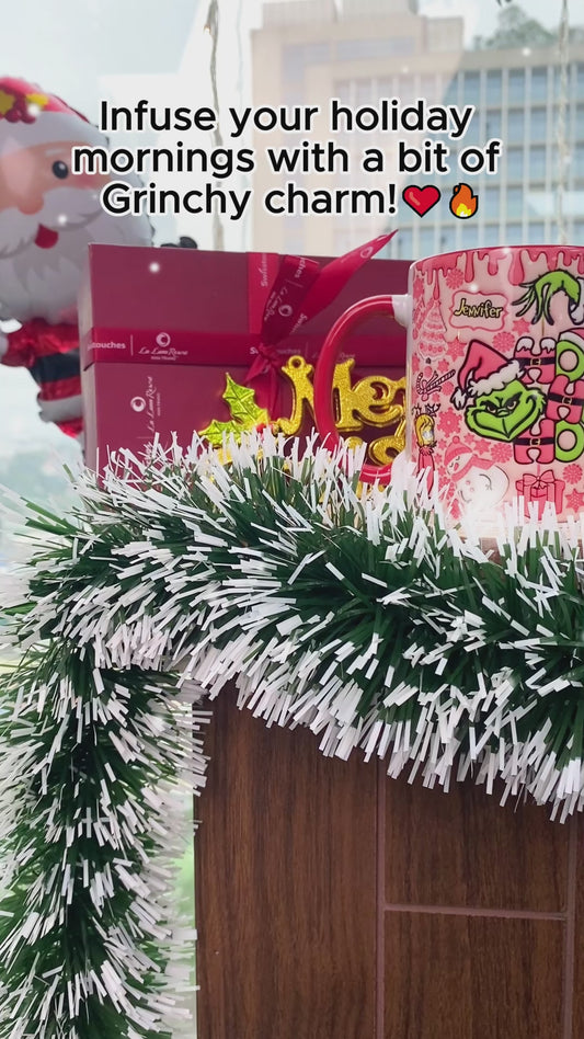 Merry Grinchmas - Personalized Stole Christmas Accent Mug