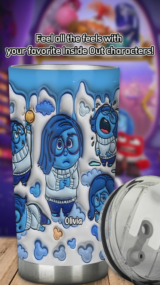 It's Ok To Feel All The Feels - Personalized Tumbler