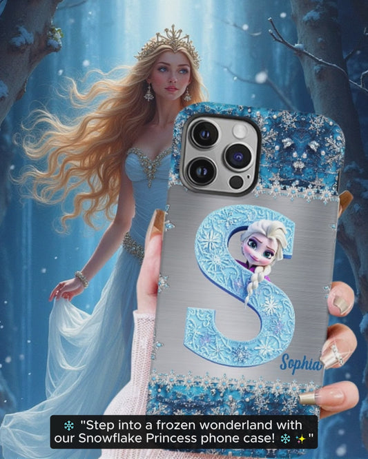 Snowflake Princess - Personalized Full Print Phone Case