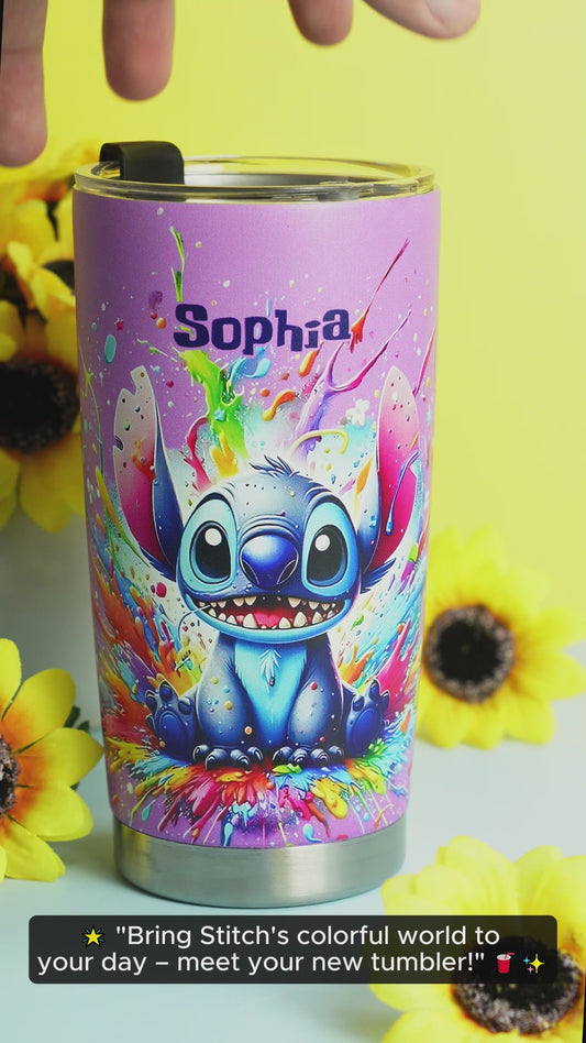 Colorful Ohana - Personalized Ohana Tumbler