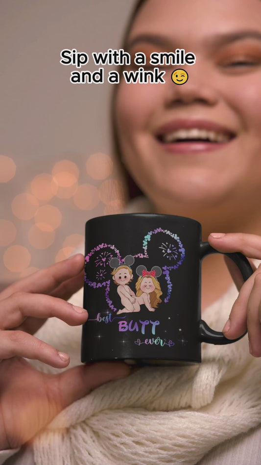 Best Butt Ever Mouse Ears Naughty - Personalized Mouse Mug