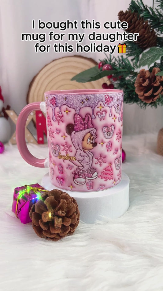 Magical Christmas - Personalized Mouse Accent Mug