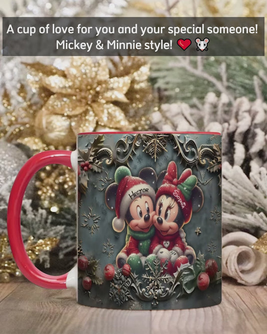 You And Me We Got This - Personalized Mouse Accent Mug