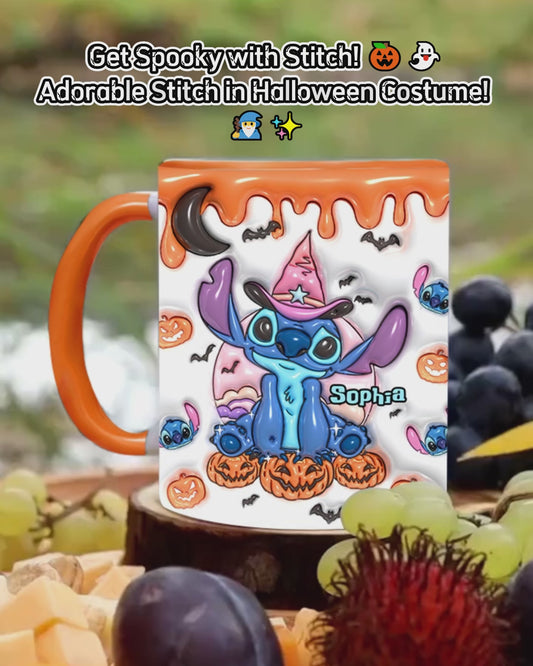 Spooky Vibes - Personalized Ohana Accent Mug