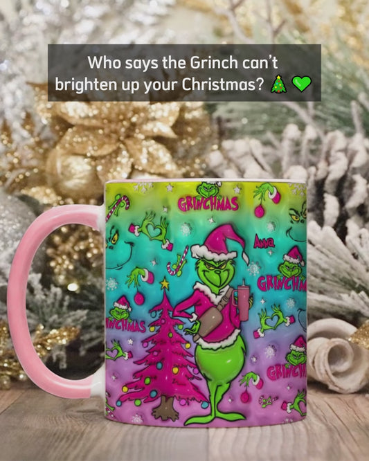 Holo Christmas - Personalized Stole Christmas Accent Mug