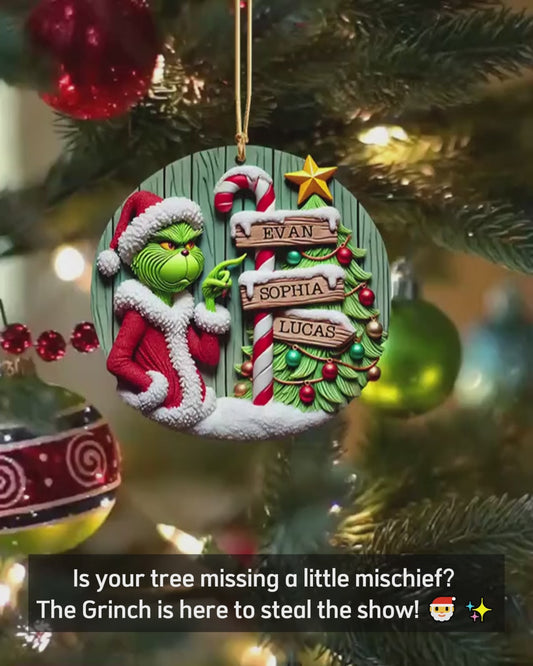 Merry Christmas - Personalized Stole Christmas Ornament