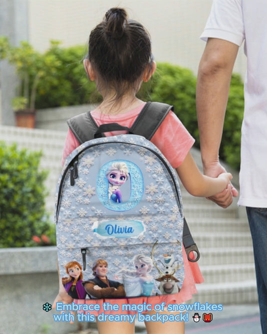 Snowflake Princess - Personalized Backpack