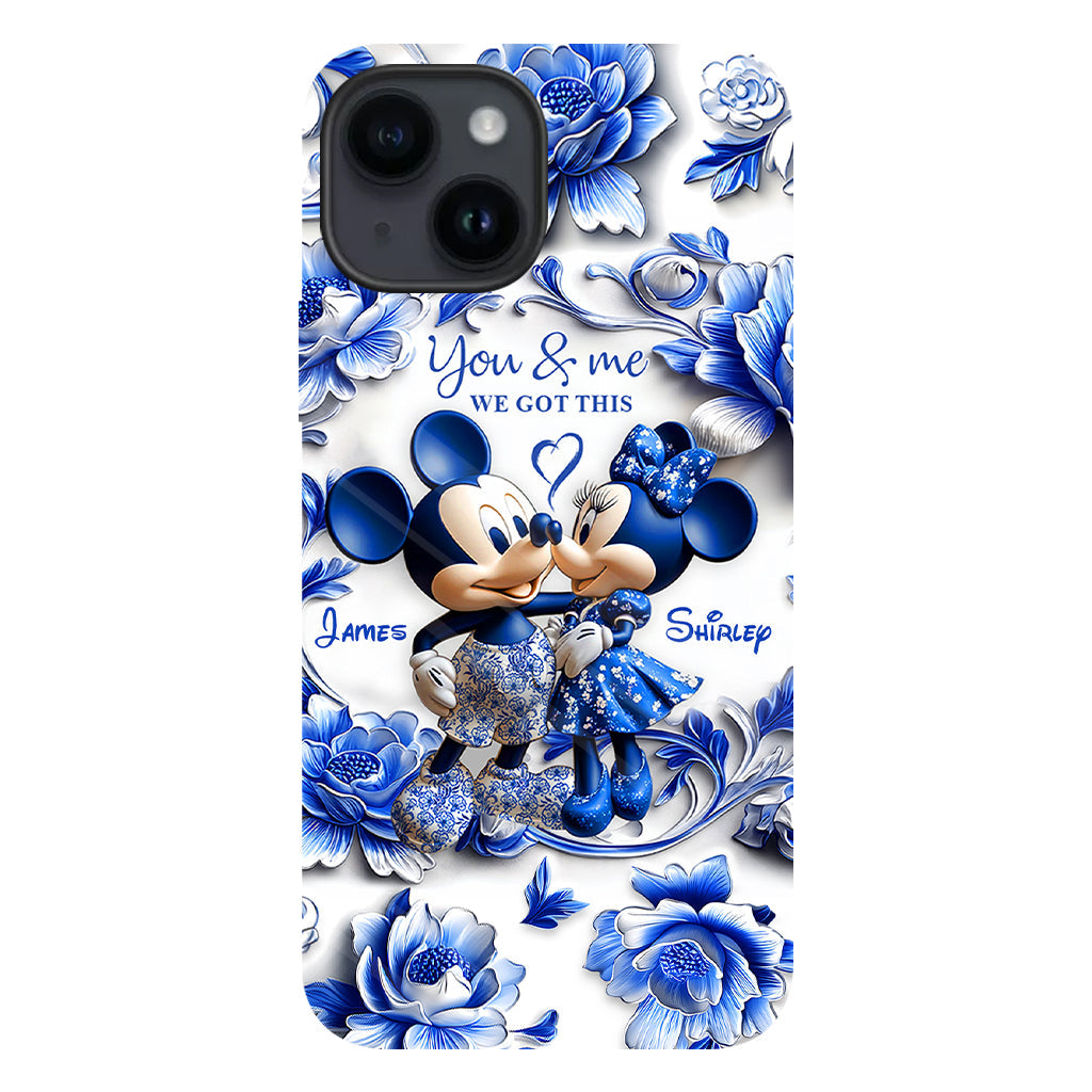 I Love You - Personalized Mouse Full Print Phone Case