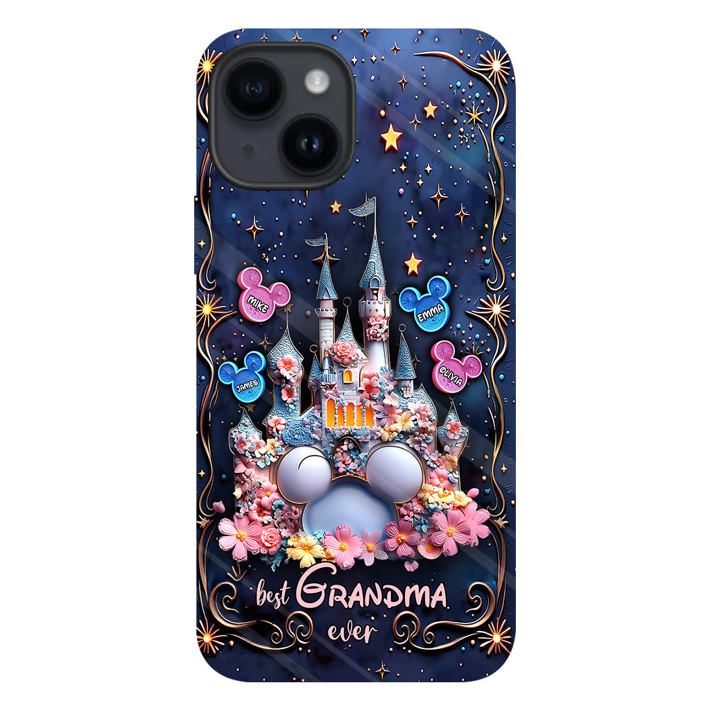 Best Grandma / Mom Ever - Personalized Mouse Full Print Phone Case