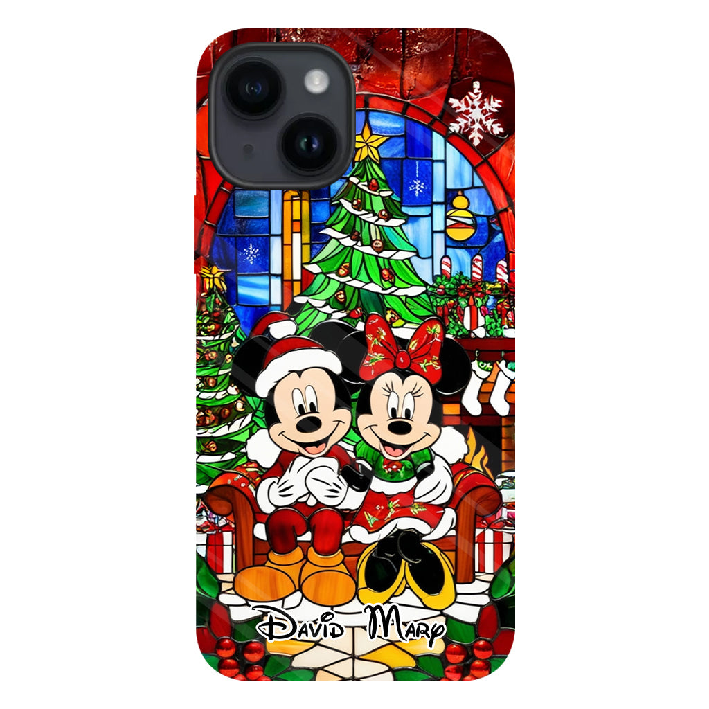 Very Merry Christmas - Personalized Mouse Full Print Phone Case