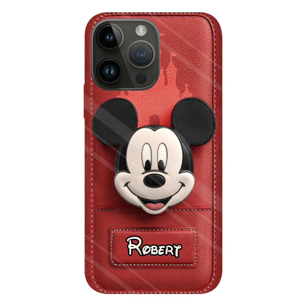 Dream Magic Custom Name - Personalized Full Print Mouse Phone Case & Phone Grip