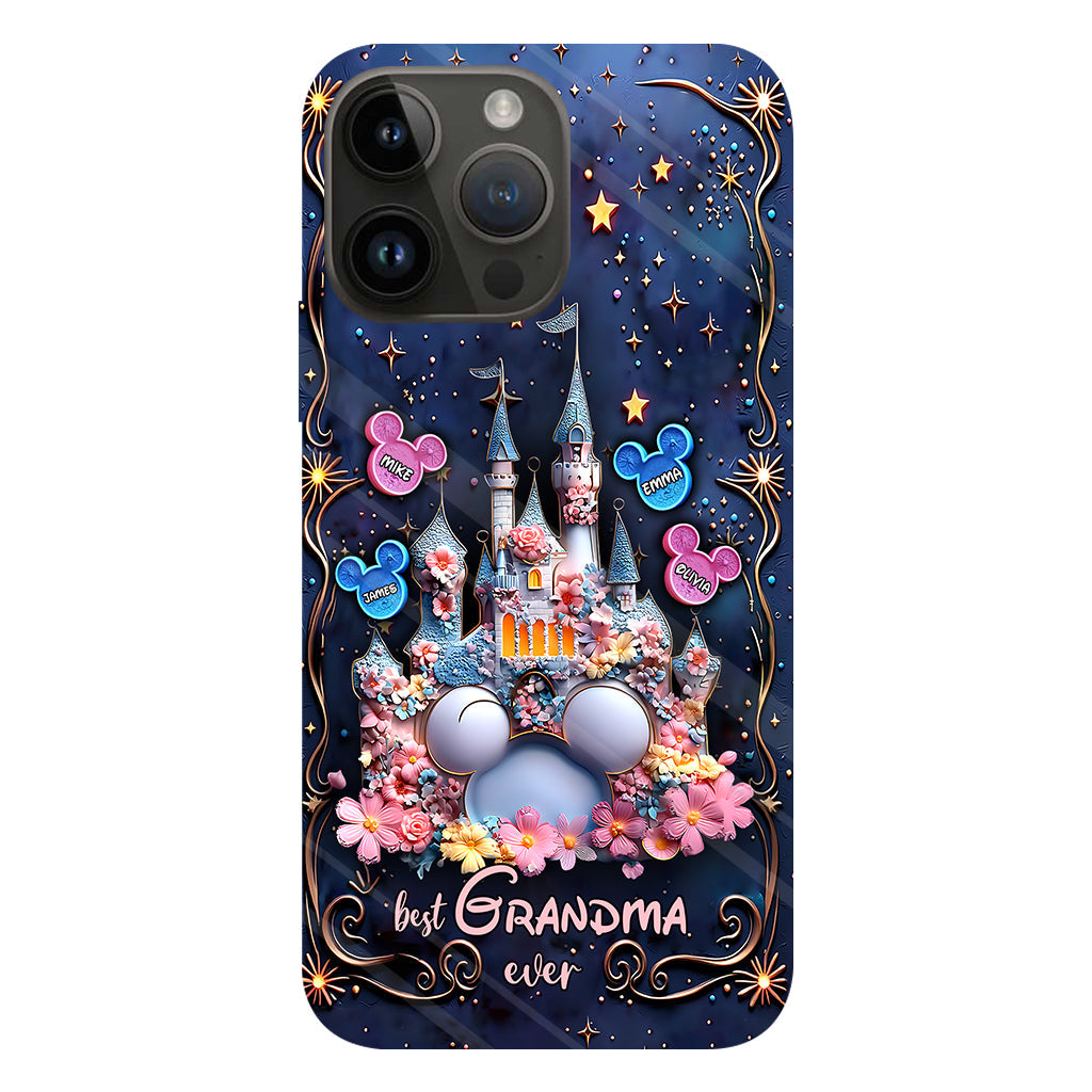 Best Grandma / Mom Ever - Personalized Mouse Full Print Phone Case