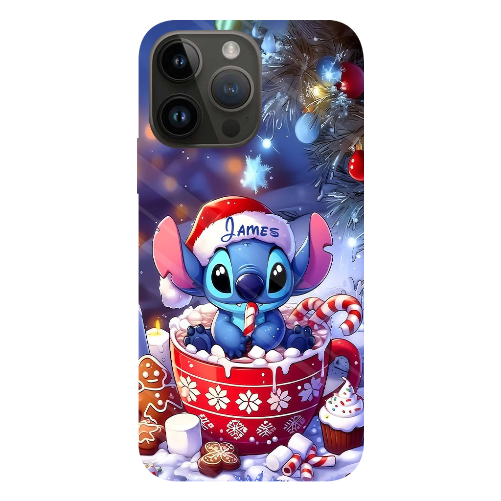 Blue Christmas - Personalized Ohana Full Print Phone Case