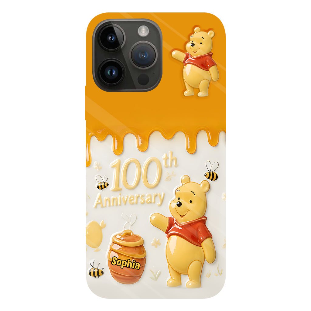 Honey Bear 100th Anniversary - Personalized Bear Full Print Phone Case