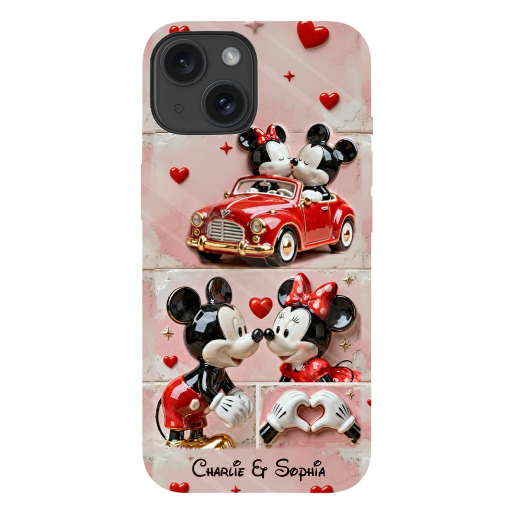 Happily Ever After - Personalized Mouse Full Print Phone Case