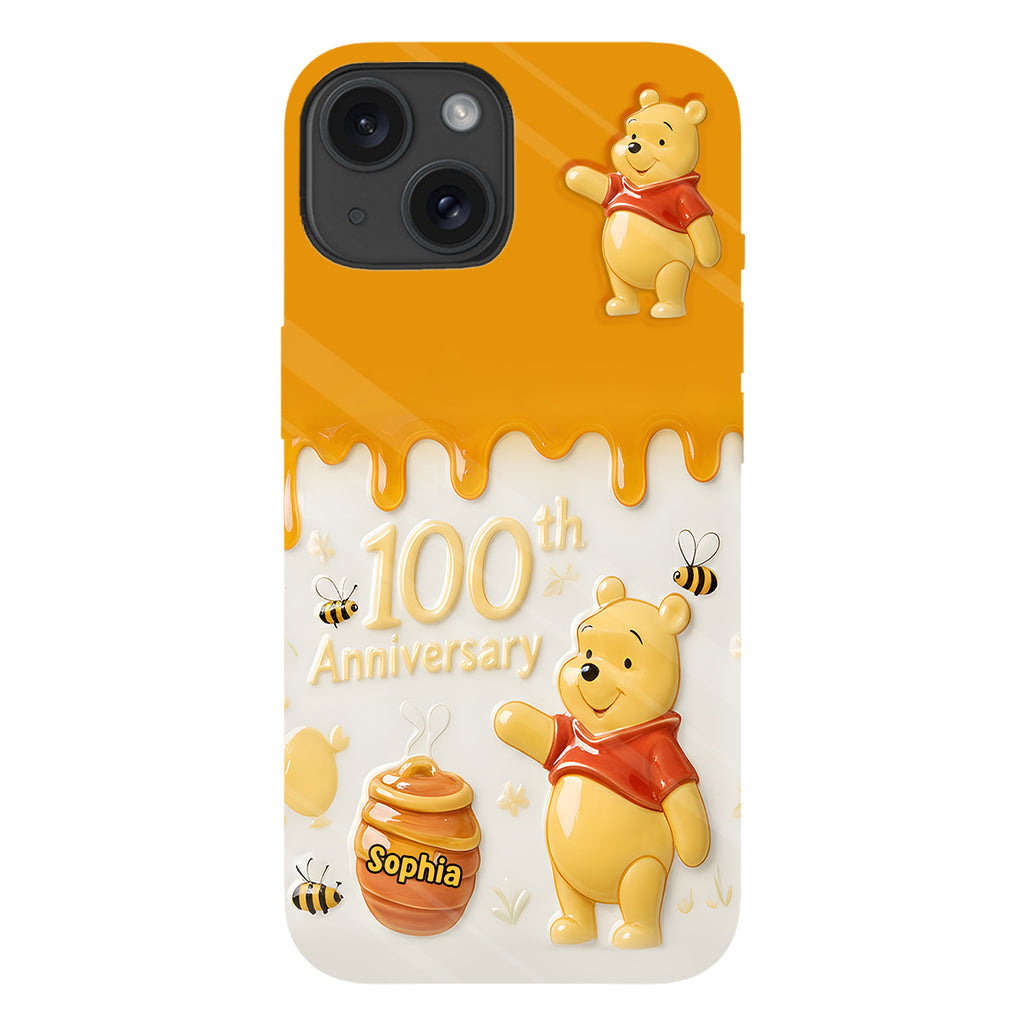 Honey Bear 100th Anniversary - Personalized Bear Full Print Phone Case