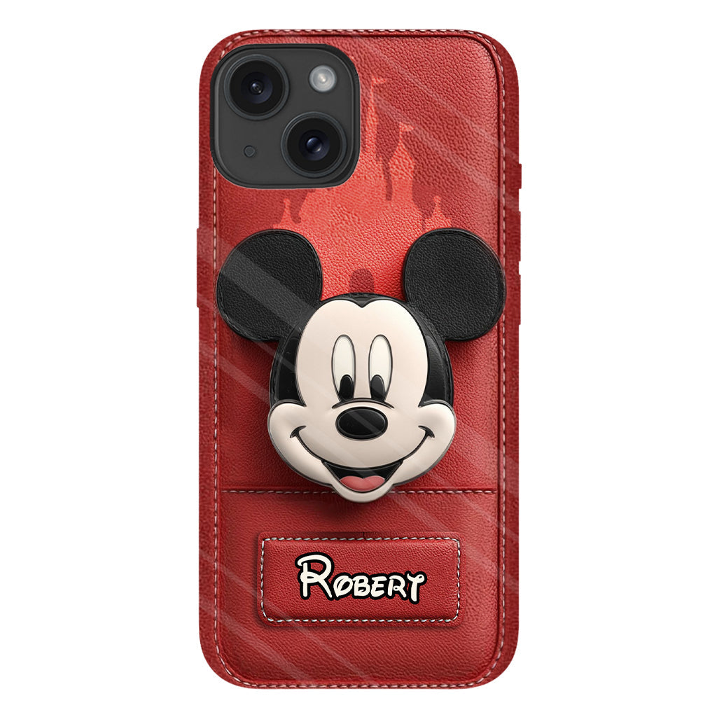 Dream Magic Custom Name - Personalized Full Print Mouse Phone Case & Phone Grip