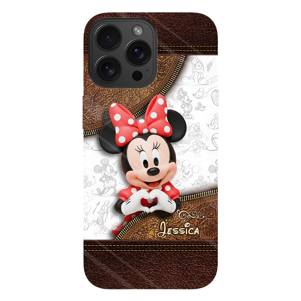 Magical Mouse Ears - Personalized Mouse Full Print Phone Case