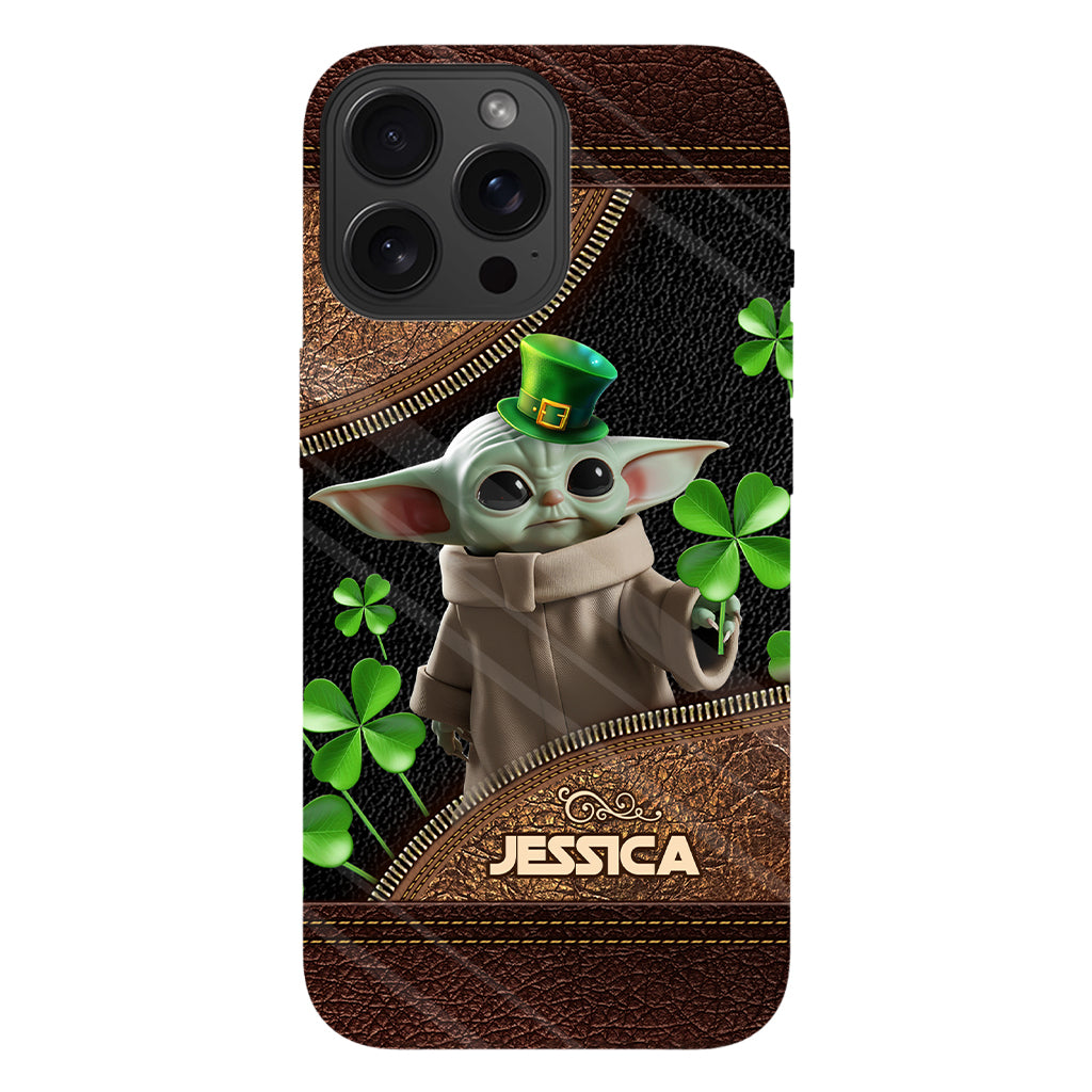 Lucky Shamrock - Personalized The Force Full Print Phone Case