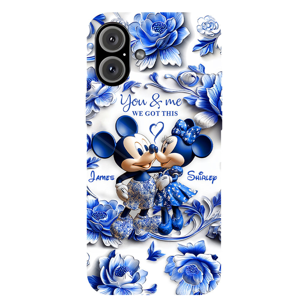 I Love You - Personalized Mouse Full Print Phone Case