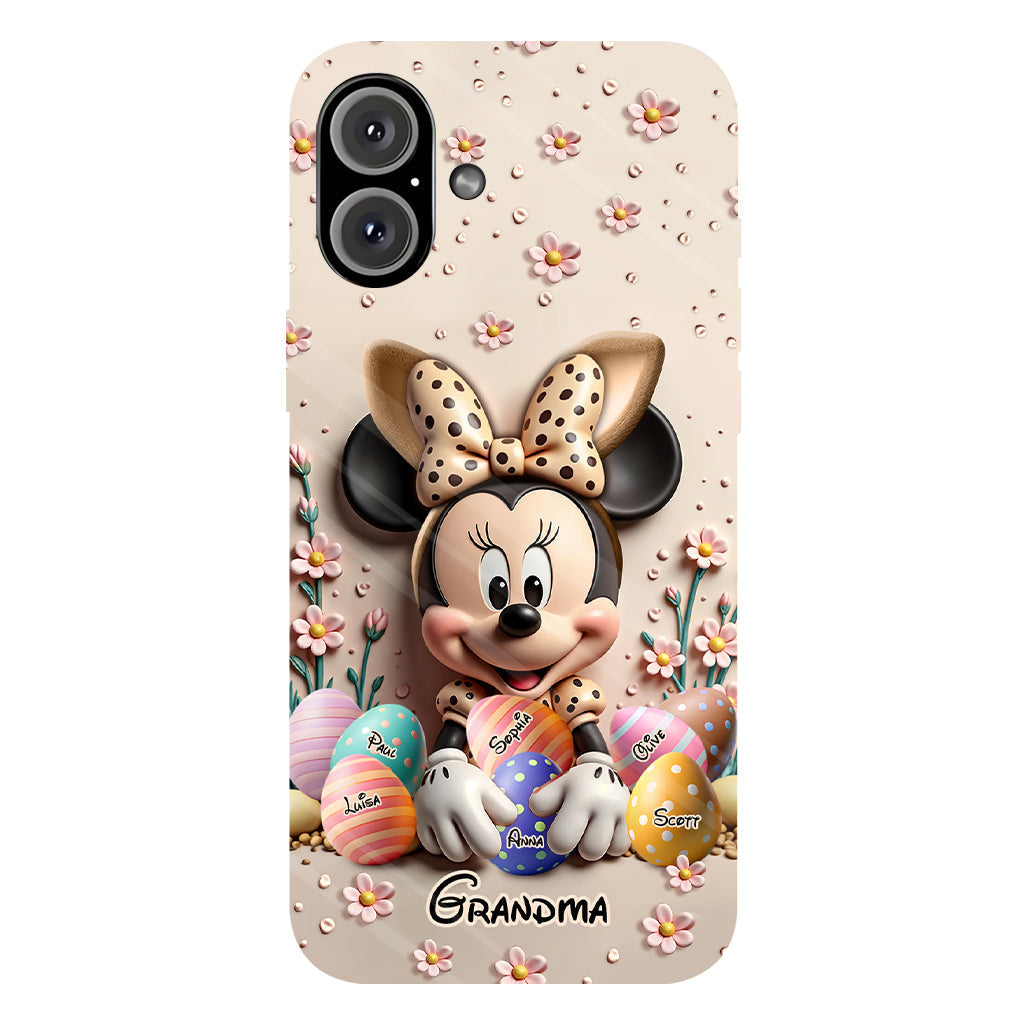 Best Grandma/ Mom Ever - Personalized Mouse Full Print Phone Case