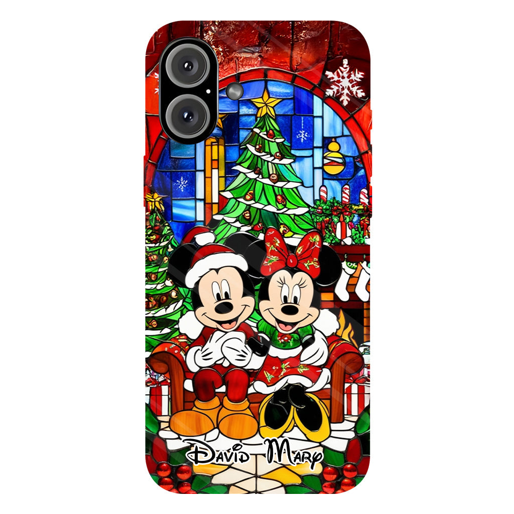Very Merry Christmas - Personalized Mouse Full Print Phone Case