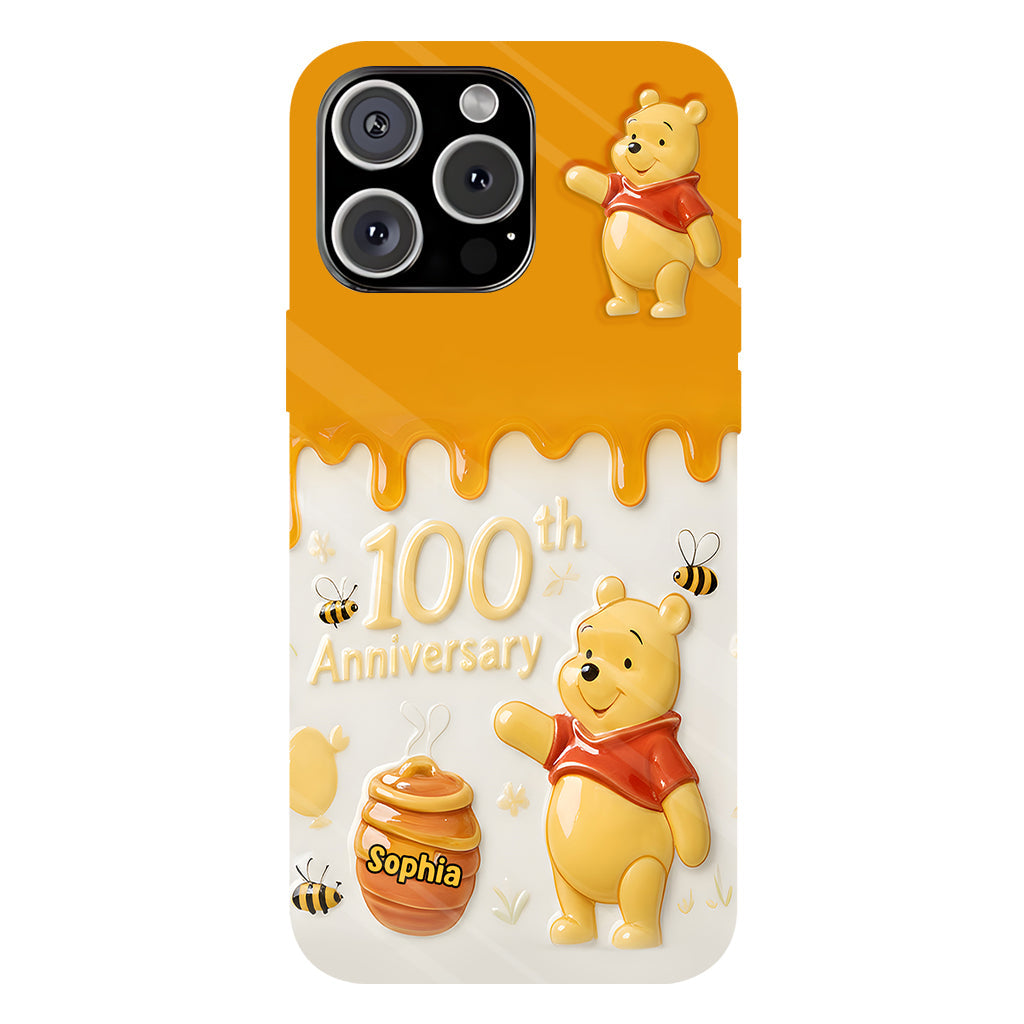Honey Bear 100th Anniversary - Personalized Bear Full Print Phone Case