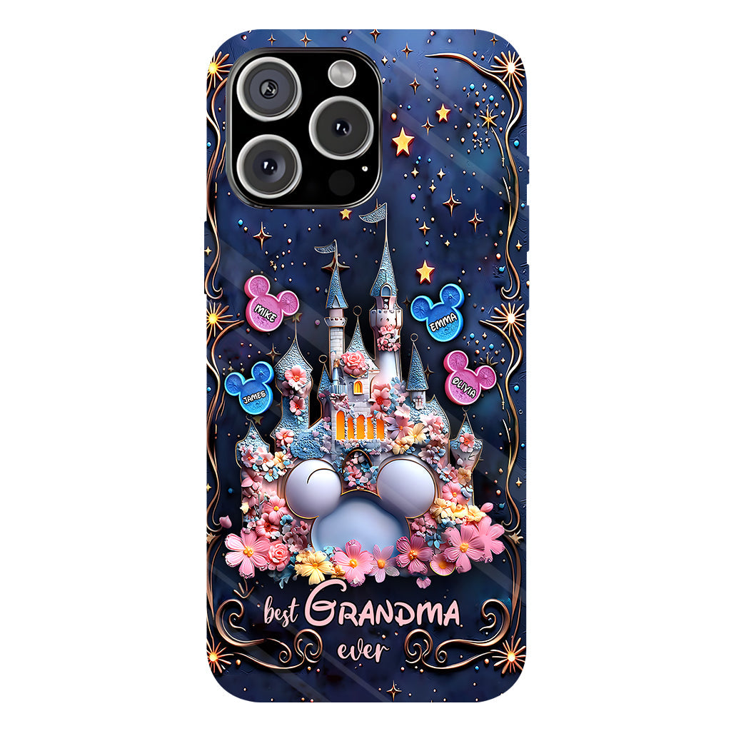 Best Grandma / Mom Ever - Personalized Mouse Full Print Phone Case