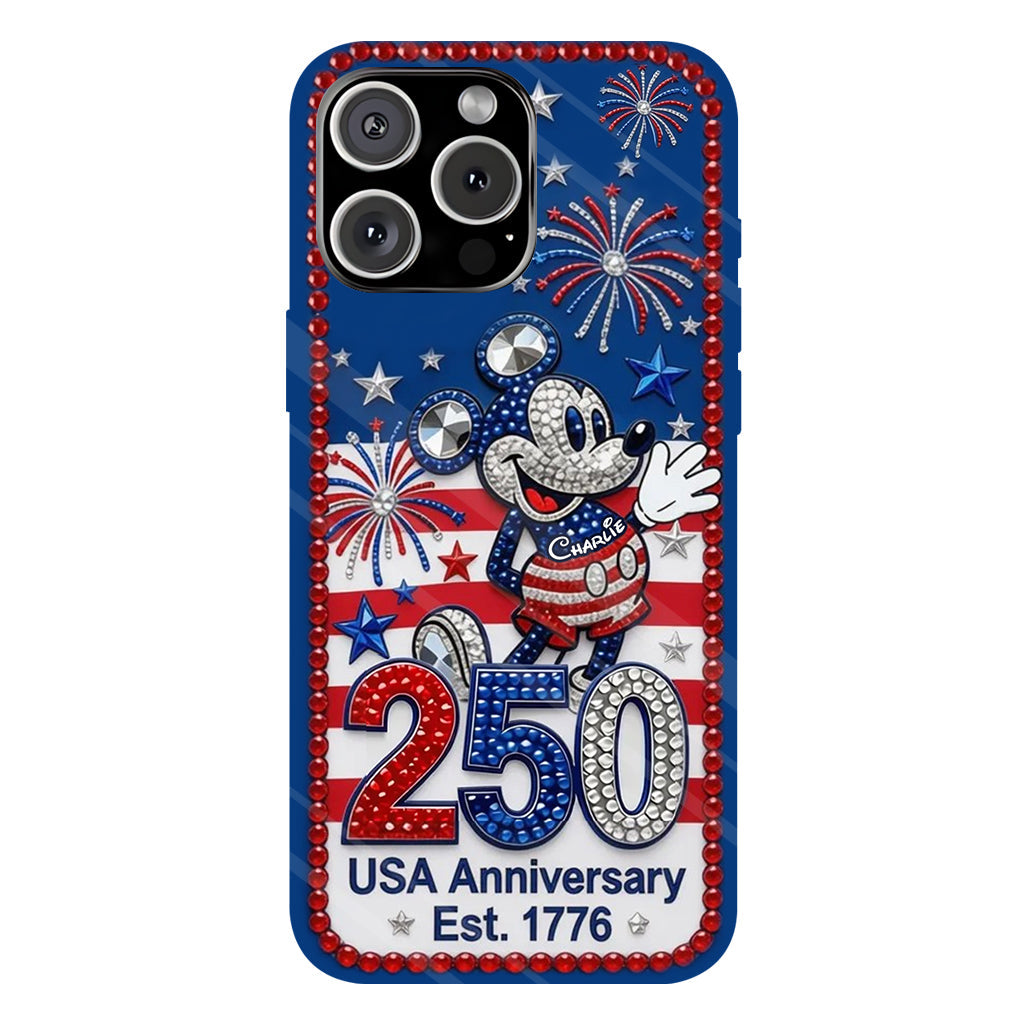 250 Anniversary - Personalized Mouse Full Print Phone Case