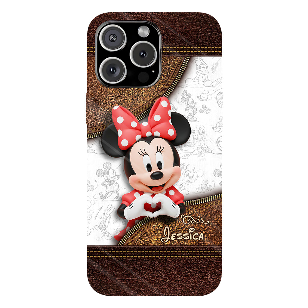 Magical Mouse Ears - Personalized Mouse Full Print Phone Case