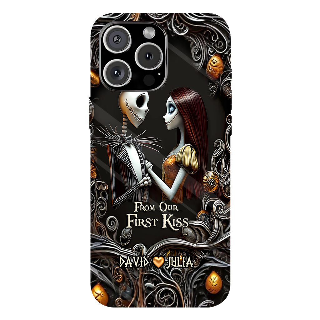 From Our First Kiss - Personalized Nightmare Full Print Phone Case